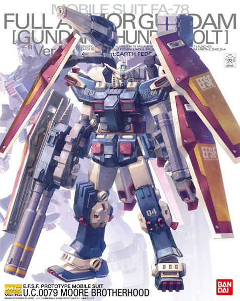Gundam Gunpla MG 1/100 Ver Ka Full Armor Gundam Thunderbolt